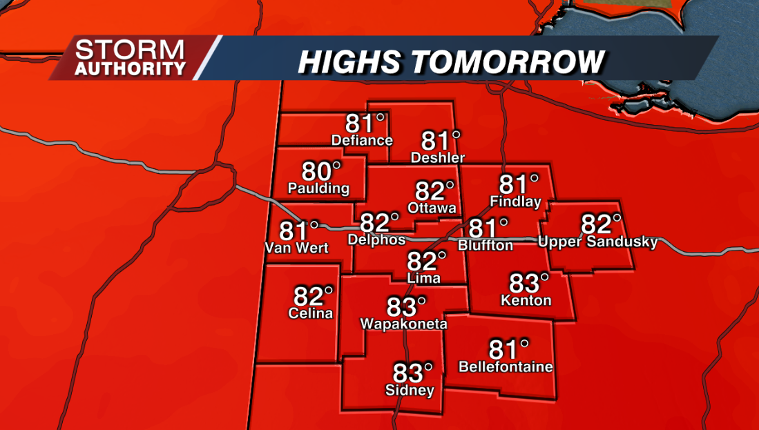 Thursday Highs